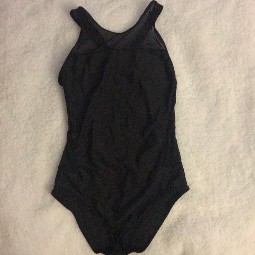 One-Piece Mesh Back Cut Out